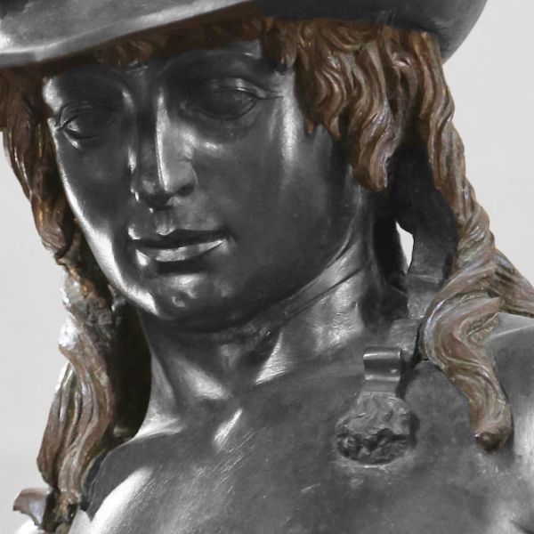 Donatello’s bronze David at the Bargello Museum, Florence